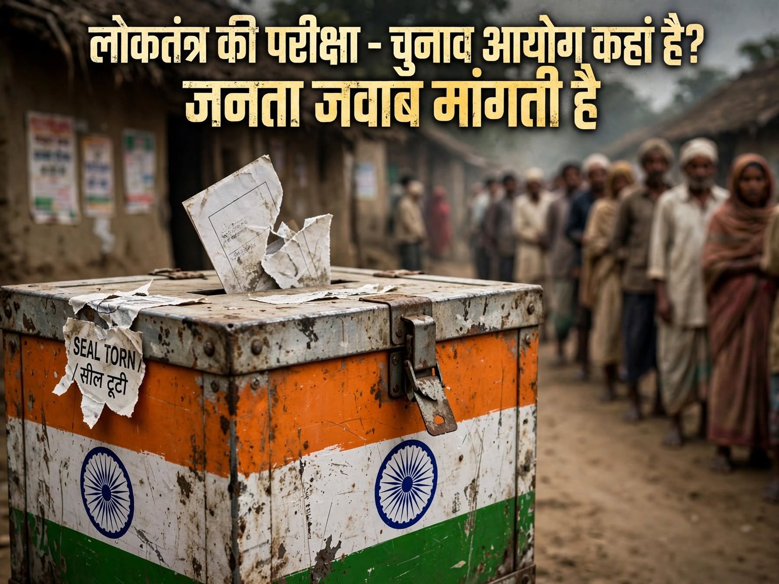 कहां तो हर घर तिरंगा पहुंचाने का दावा था, अब तिरंगा लहरा रहा है तो फटा क्यों है? लोकतंत्र से तीखे सवाल