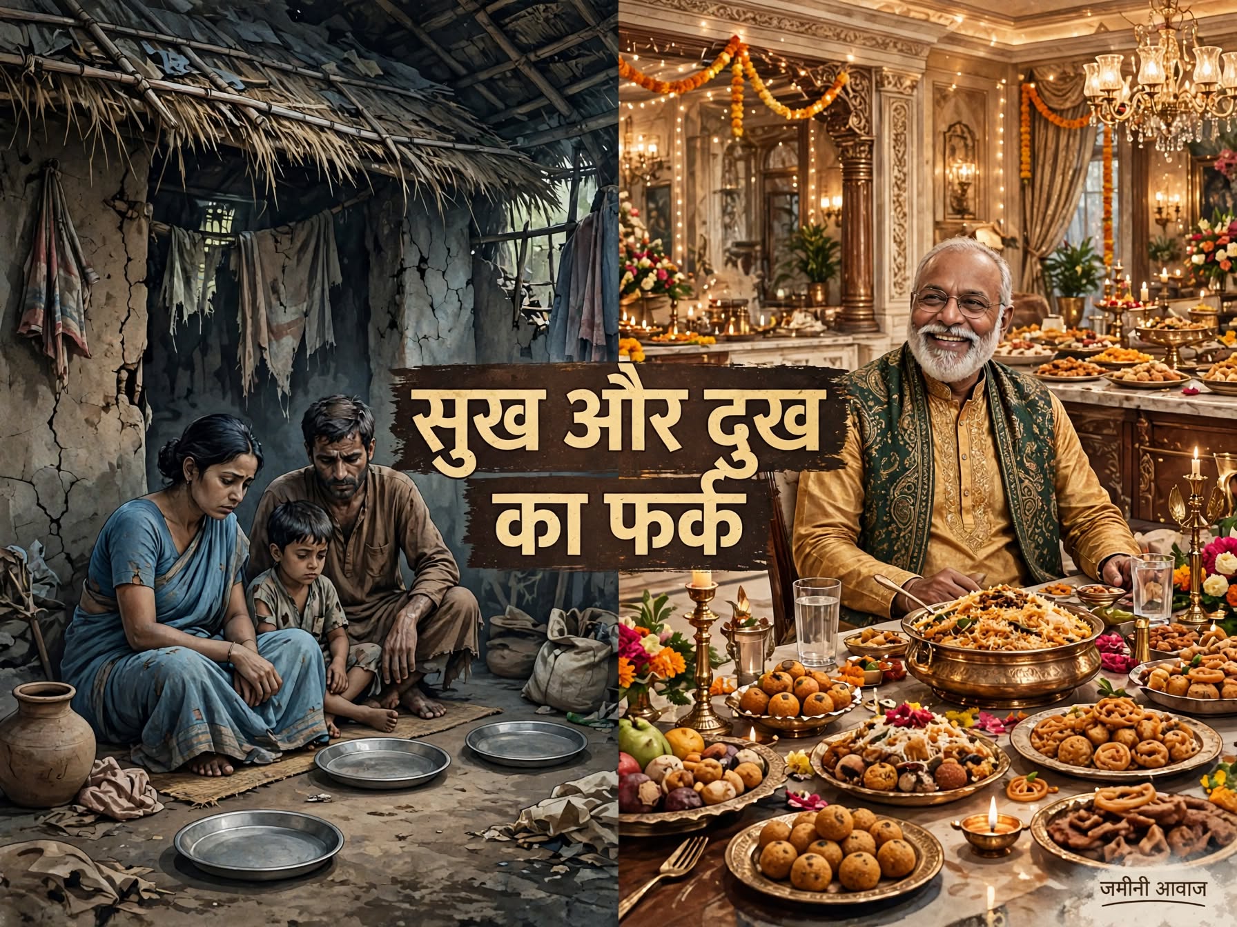 गरीब भगवान के भरोसे, बेईमानों के दरवाजे पर सुख! आखिर कैसी व्यवस्था में जी रहा है देश?